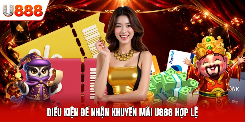 Điều kiện để nhận khuyến mãi U888 hợp lệ