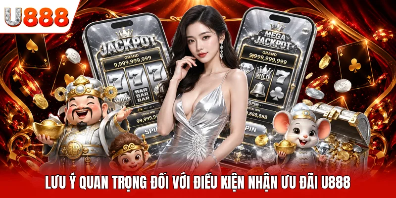 Lưu ý quan trọng đối với điều kiện nhận ưu đãi U888